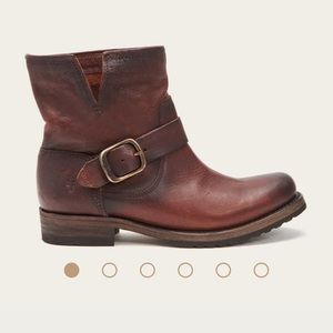 Frye Veronica bootie redwood